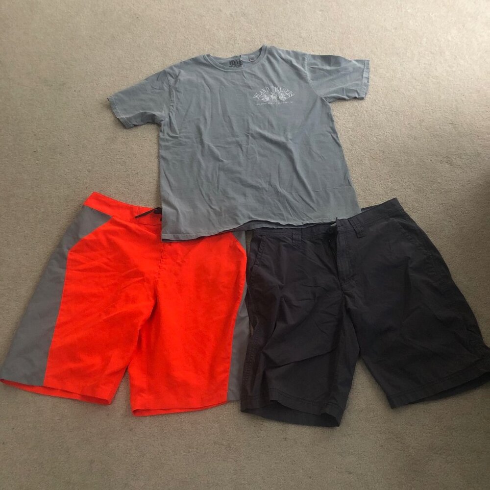 Under Armour Swim, Columbia Shorts and Island Tee